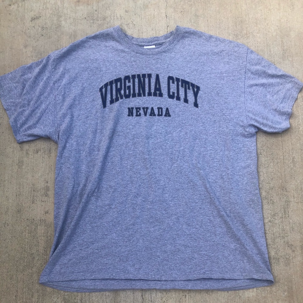 Vintage thrifted gildan city tee